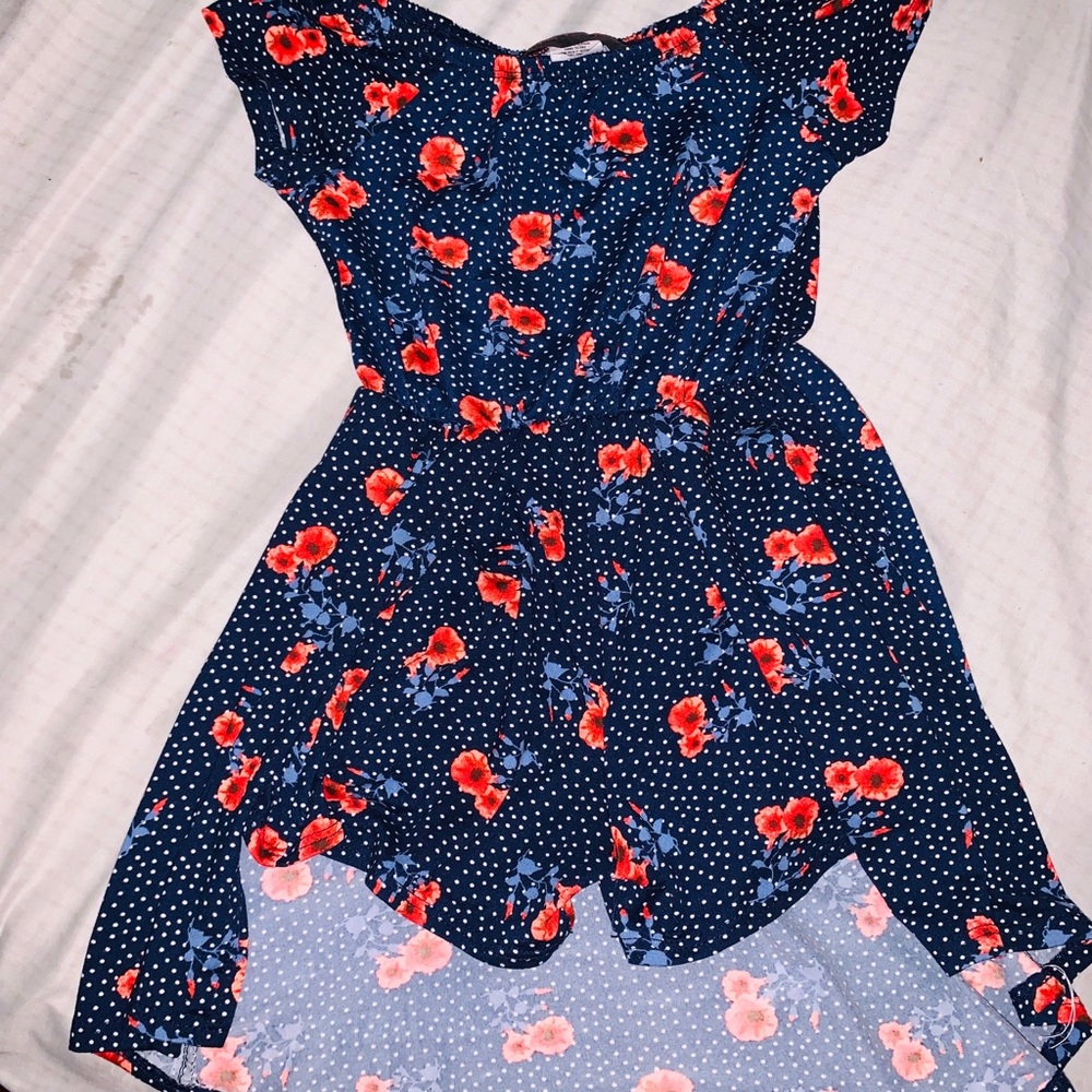 ❣️GIRLS❣️ Hi low floral romper
